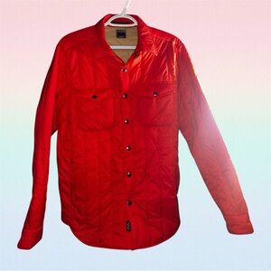 Todd Snyder Red Lightweight Shirt Jacket